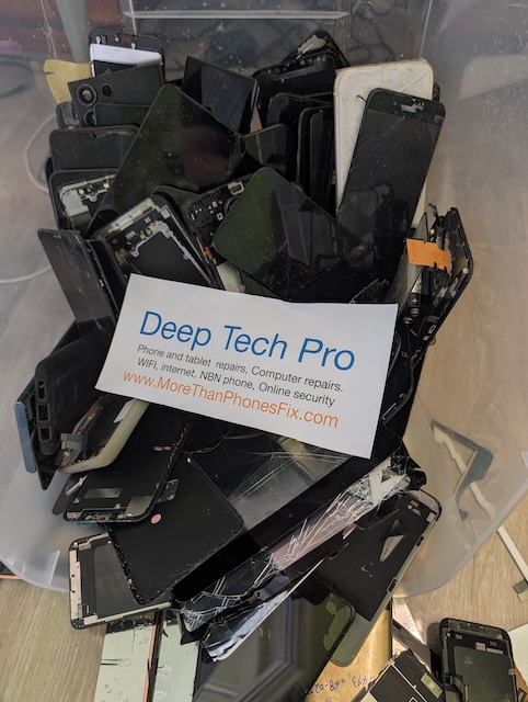 Cracked screen replacement repair near me